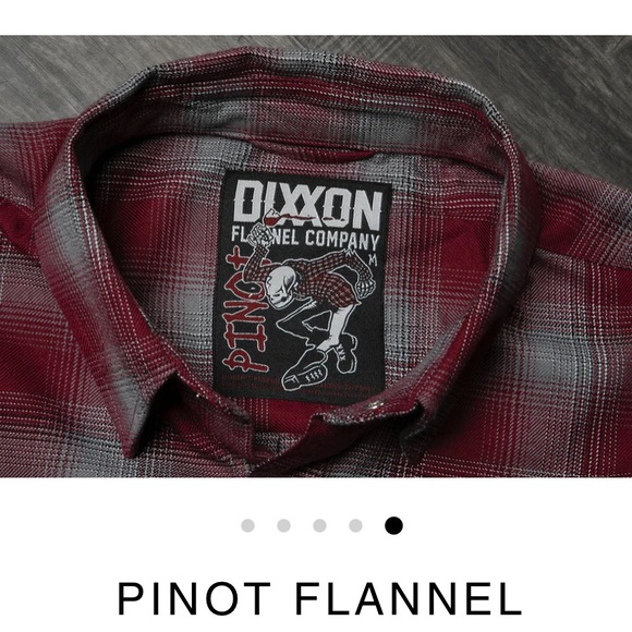 Dixxon Pinot flannel BNIB - Picture 5 of 6